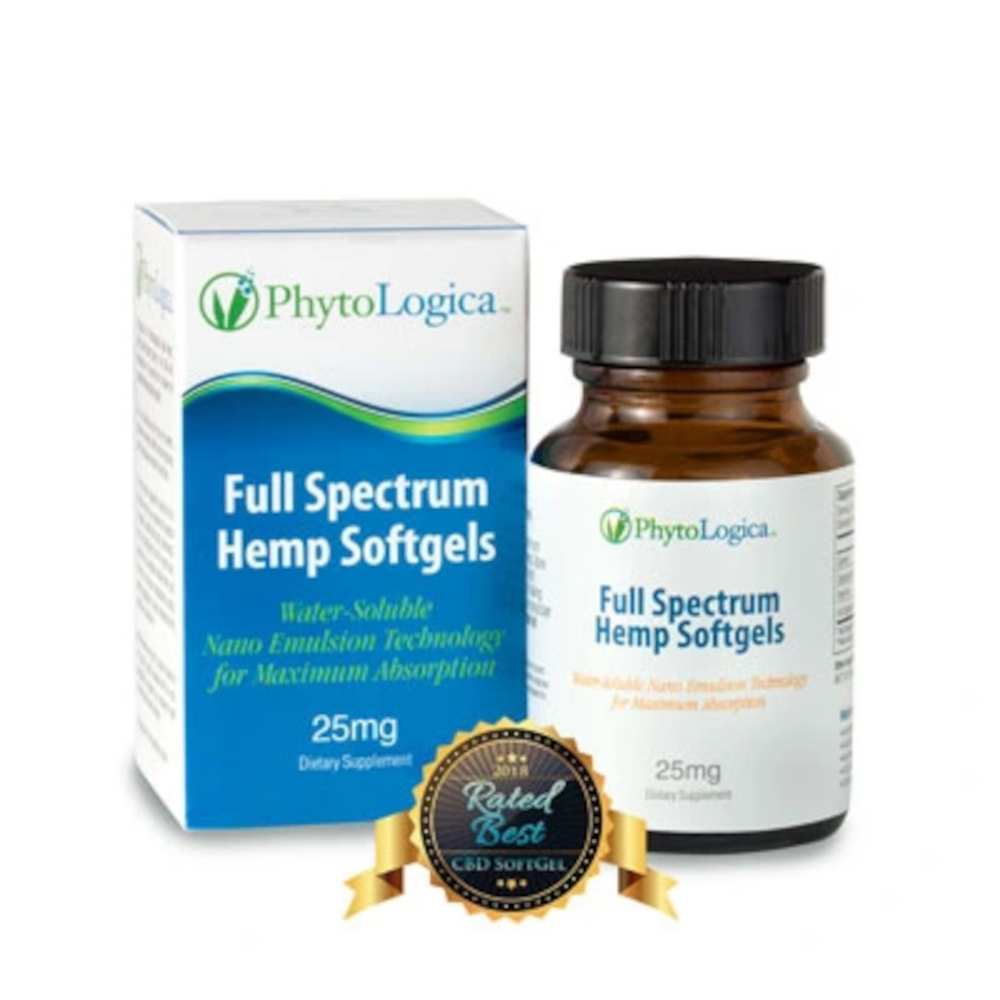 Full Spectrum Hemp Softgels – 25 mg