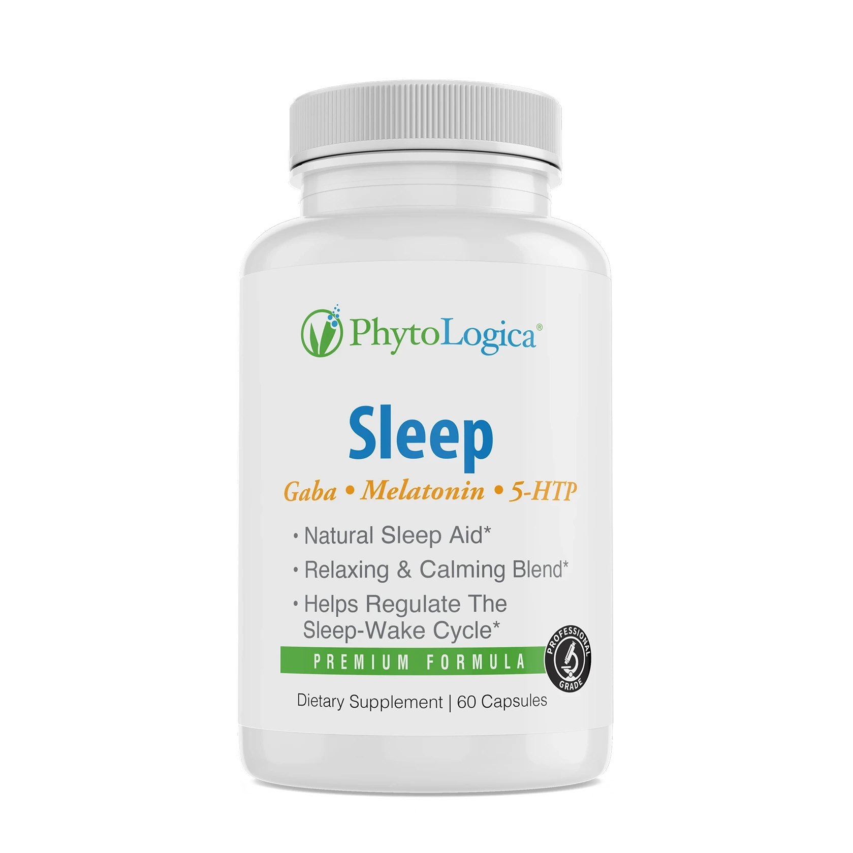 Phytologica Natural Sleep Support Supplements for Regulating Sleep-Wake Cycle Bottle